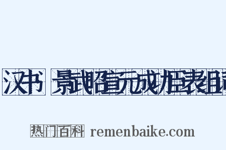 汉书·景武昭宣元成功臣表组词是什么意思的图片